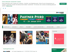 Tablet Screenshot of partner-pferd.de